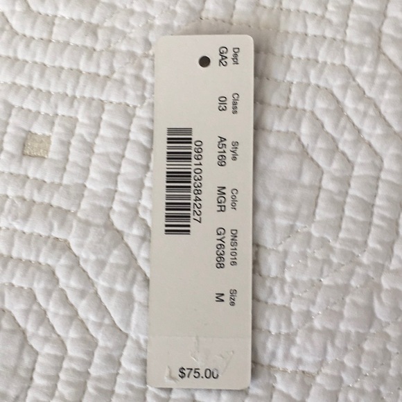 J.Crew Ivory Cream Linen 7 Button Cardigan Sweater With Pockets Size Medium - Picture 6 of 6